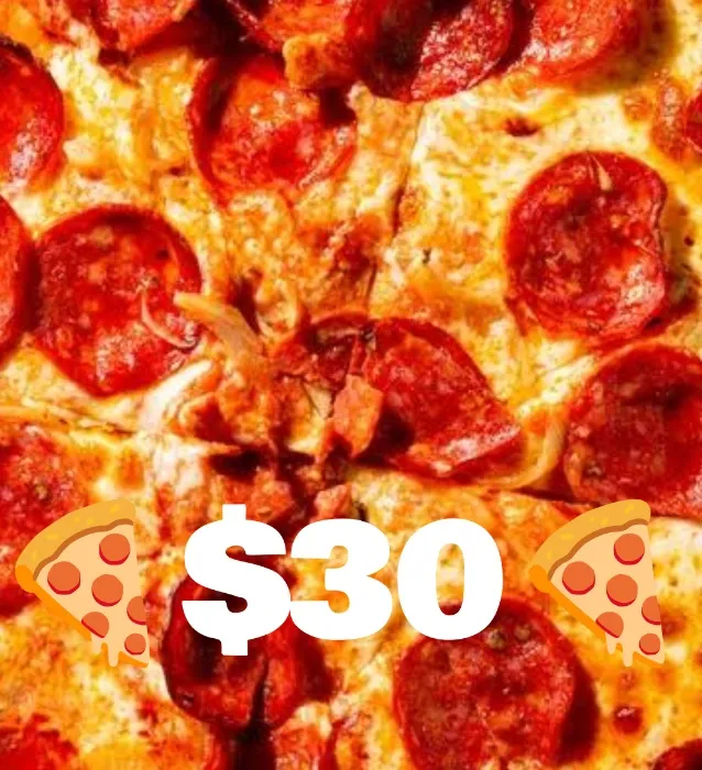 Buy my pizza, PORKY!! ($30)
