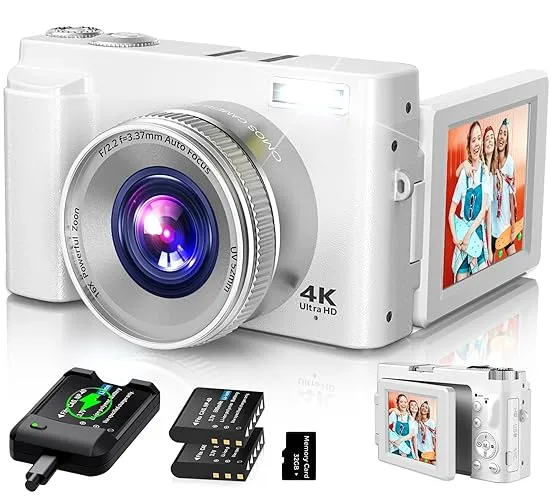 4K Digital Camera for Photography 