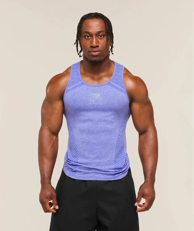 Gymshark Devant Seamless Tank - Amethyst