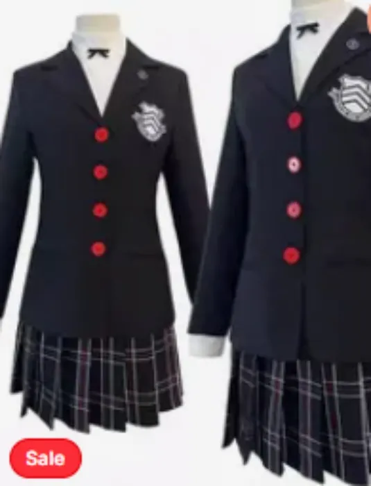P5R Kasumi Yoshizawa Shujin Academy Cosplay Costume | In Stock - Full Set / S
