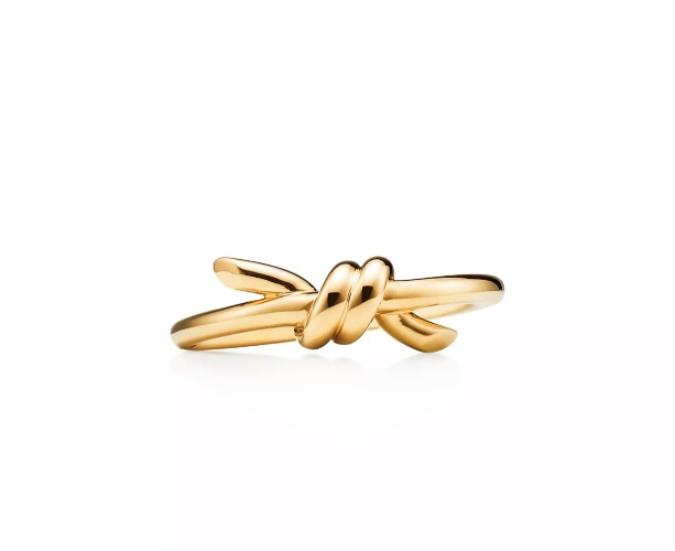 Tiffany Knot Ring in Yellow Gold