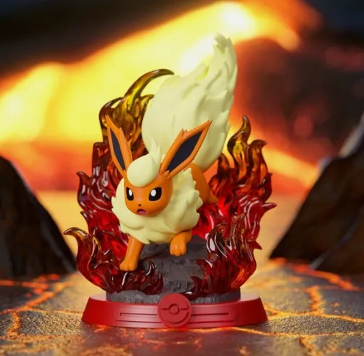 Pokemon Flamara Figur