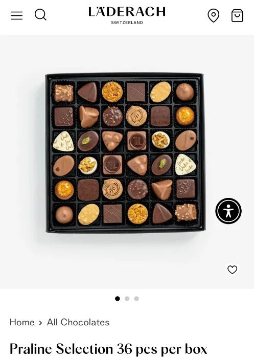 Läderach - my favourite chocolate