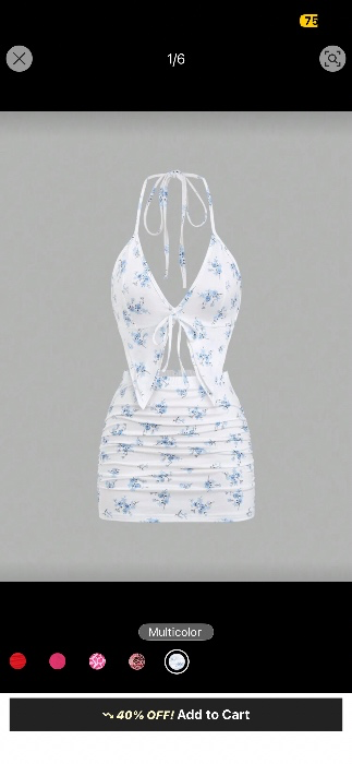 2 piece camisole & mini skirt set