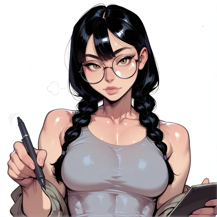 A pen