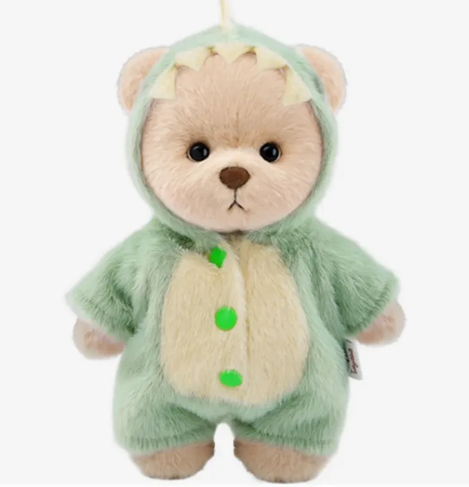 Dinosaur Suit for 20cm baby bear - Green
