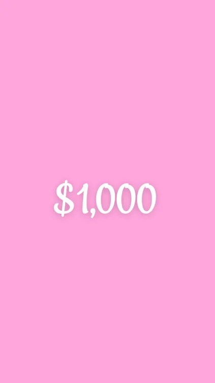 One thousand ღ