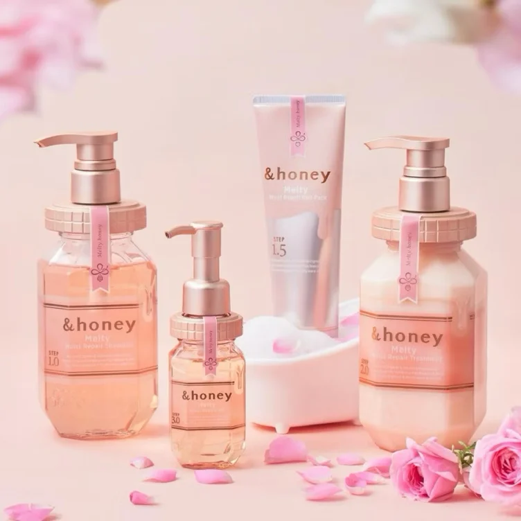 &honey shampoo + conditioner ! 