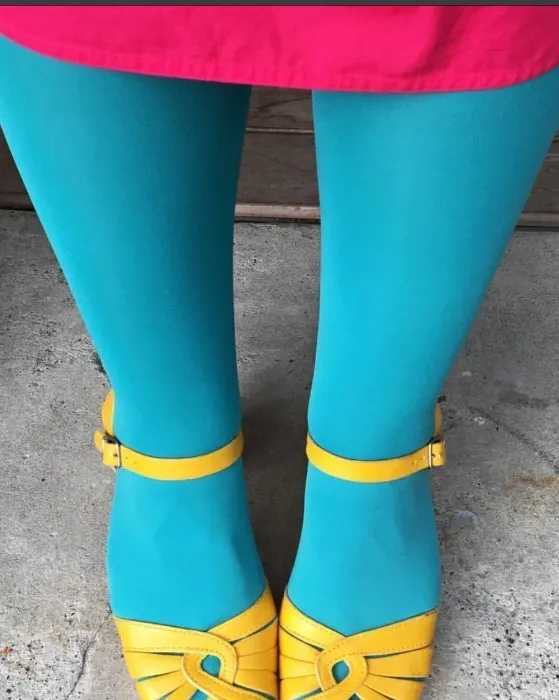 Colourful tights