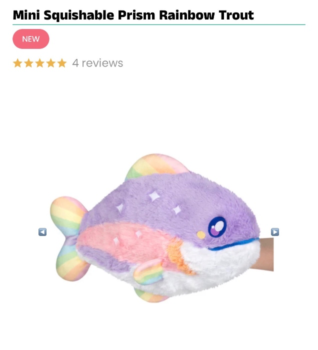 Squishable Mini Gay Trout