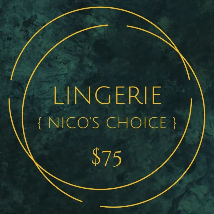 Buy Me New Lingerie Pieces