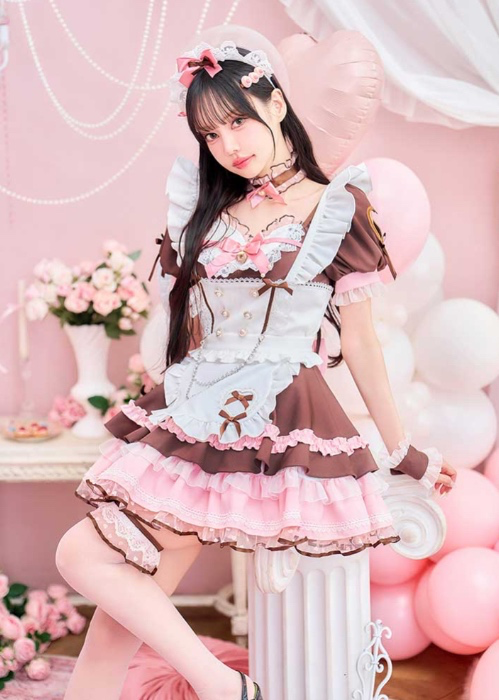 Bri maid outfit for cons…