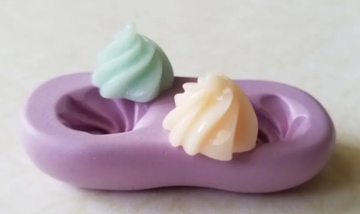whipped cream mold for decoden