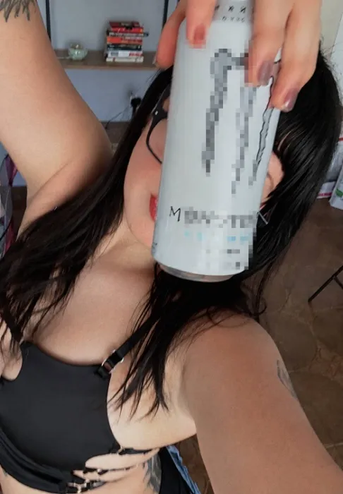a drink