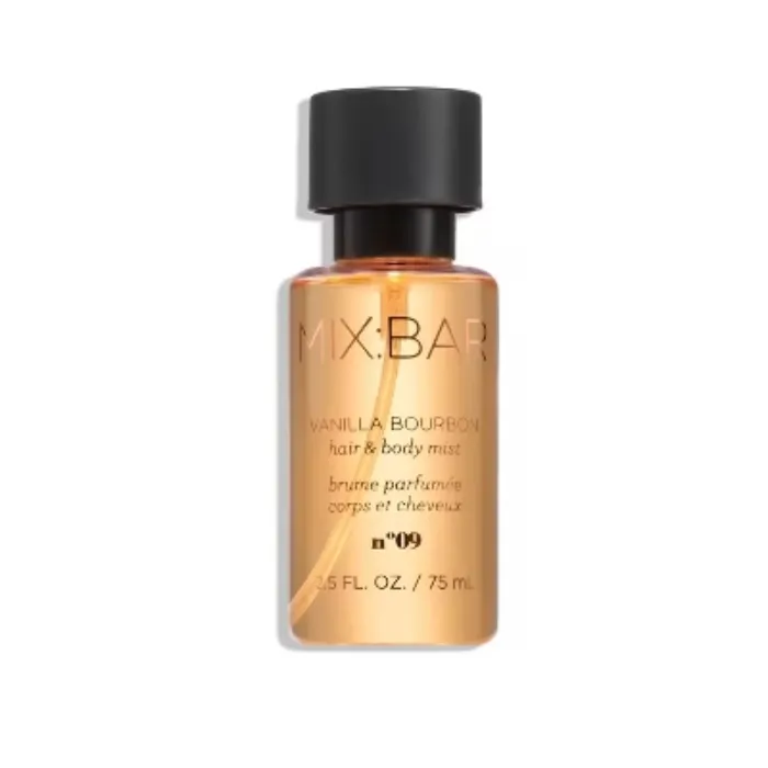 Mixbar Hair Body Mist Vanilla Bourbon