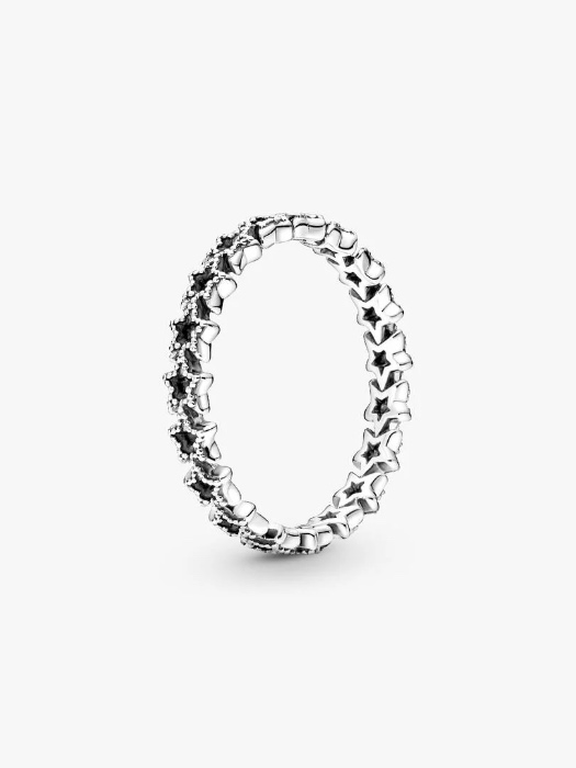Pandora Band of Asymmetric Stars Ring