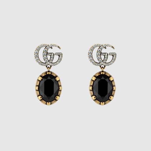 GG Marmont Crystal Earrings