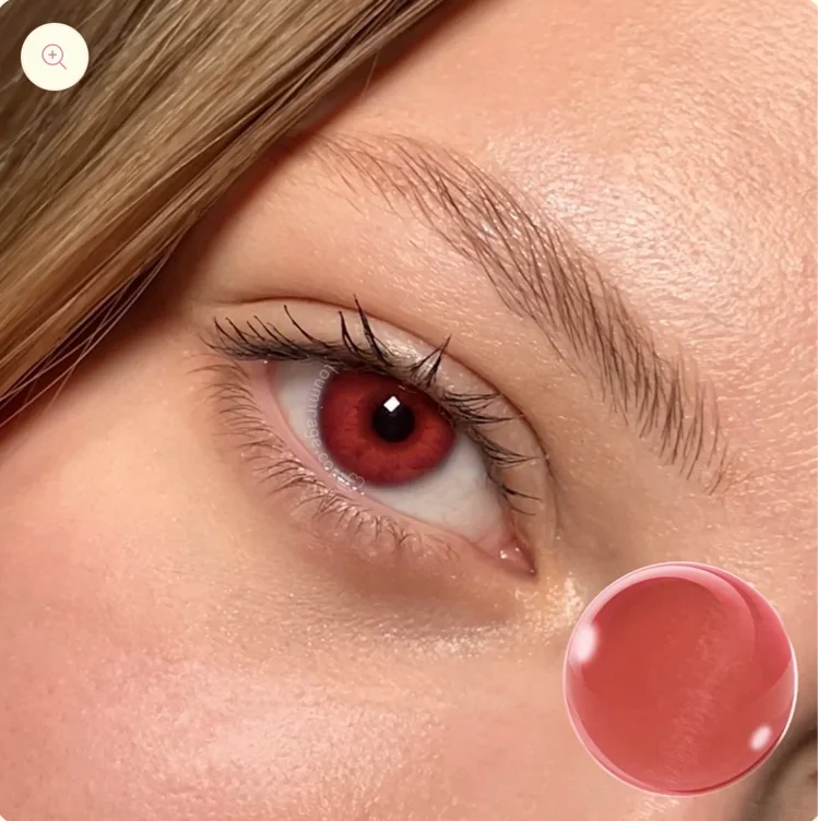 Natural Red Vampire Contacts🩸