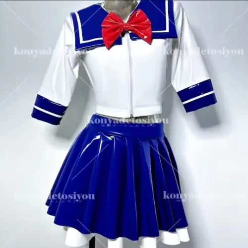 Pvc sailor uniform 