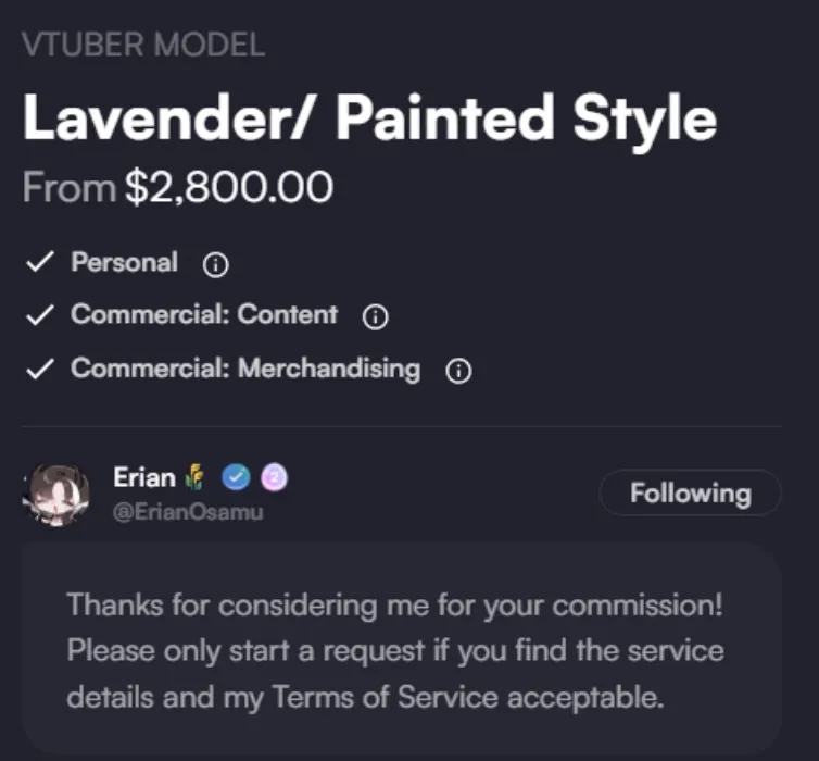 Live2D Model Art Fund!