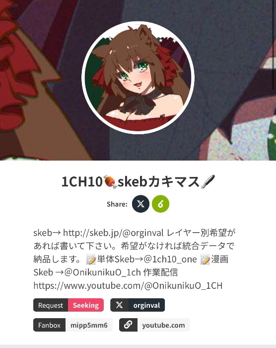 Commission From Orginval on Skeb