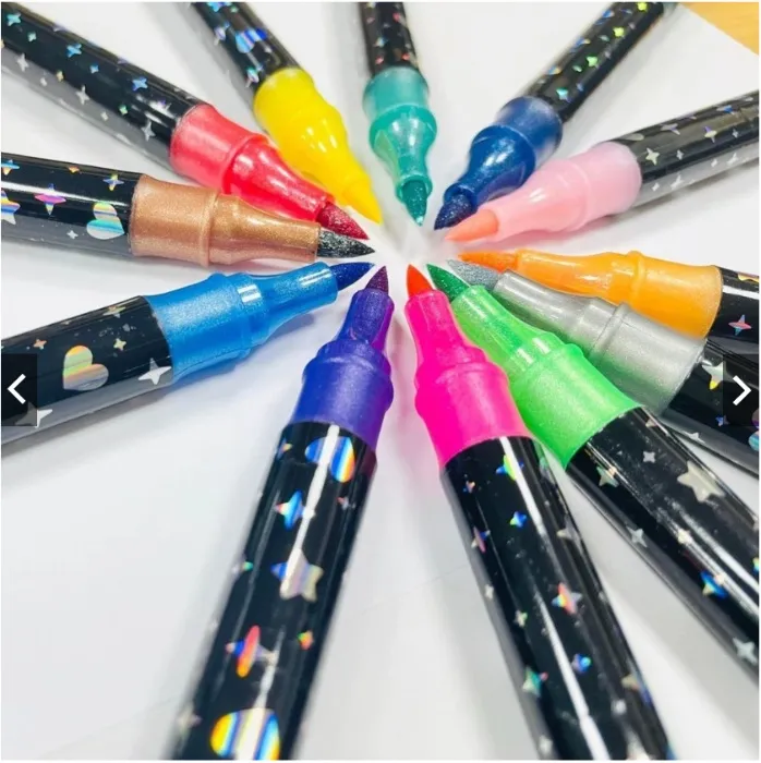Glitter markers 92 pcs