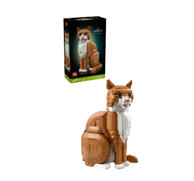 Orange Cat LEGO