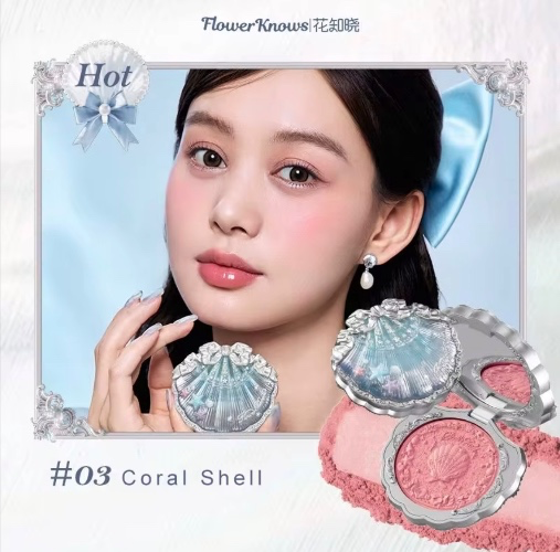 flower Knows Blush Seashell Collection