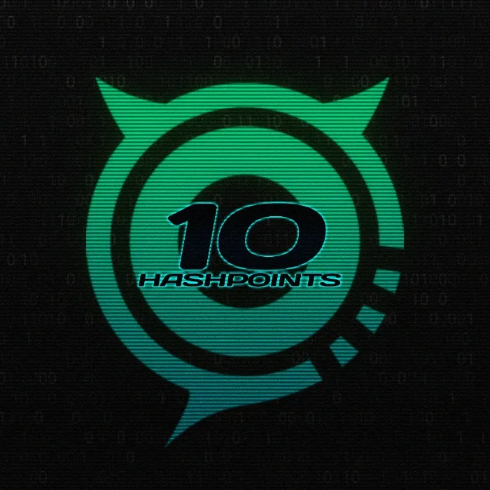 ⌁ 10 HASHPOINTS ⌁