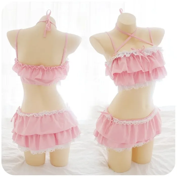 Ruffled Princess Bikini 