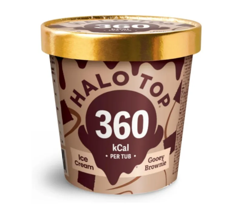 Halo Top Ice Cream - Gooey Brownie