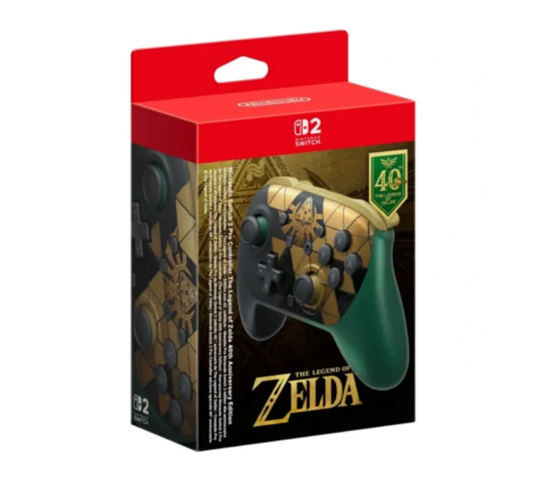 Switch 2 Pro Controller: Zelda Ocarina Of Time 