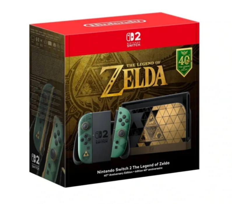 Nintendo Switch 2 Console Zelda Special Edition