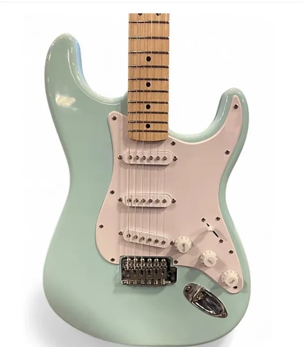 Used Squier Affinity Stratocaster Seafoam Pearl Solid Body Electric Guitar