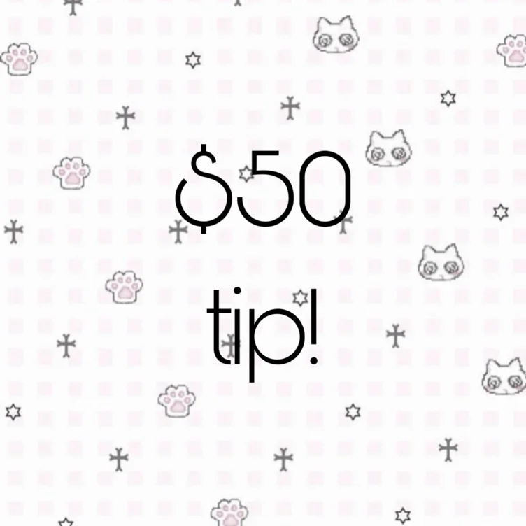 $50 tip
