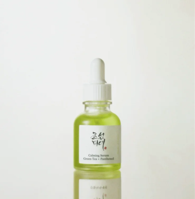 BOJ | green tea + panthenol calming serum ($26)