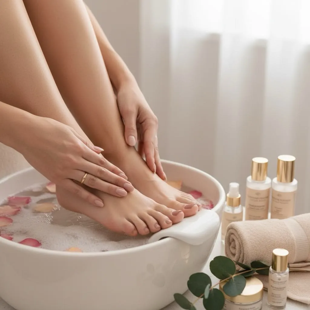 MANICURE AND PEDICURE