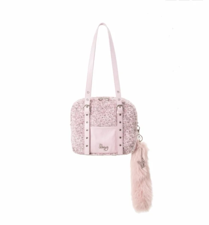 Pink Hoppy bag with charm