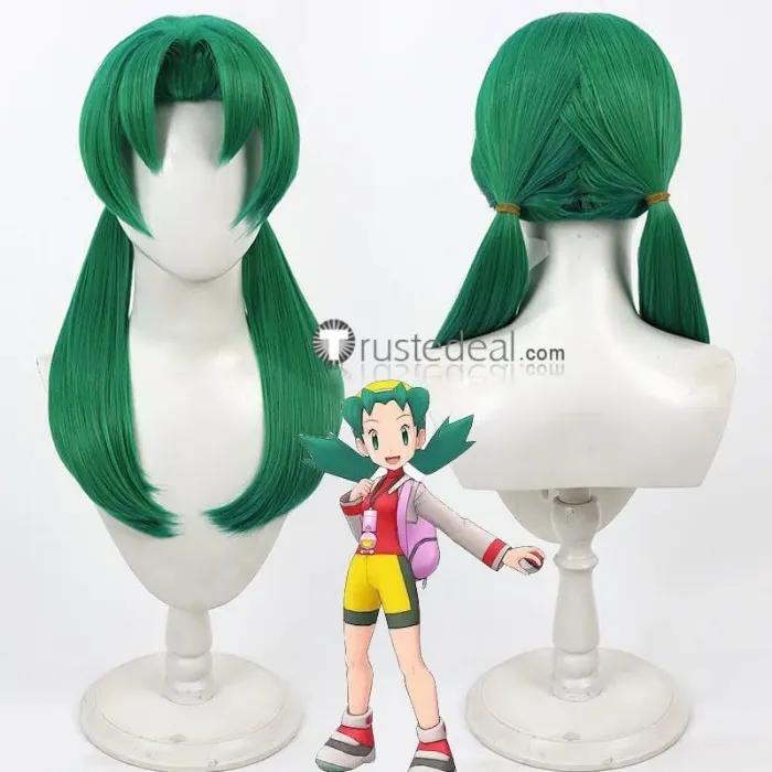 Pokemon Kris Cosplay Wig