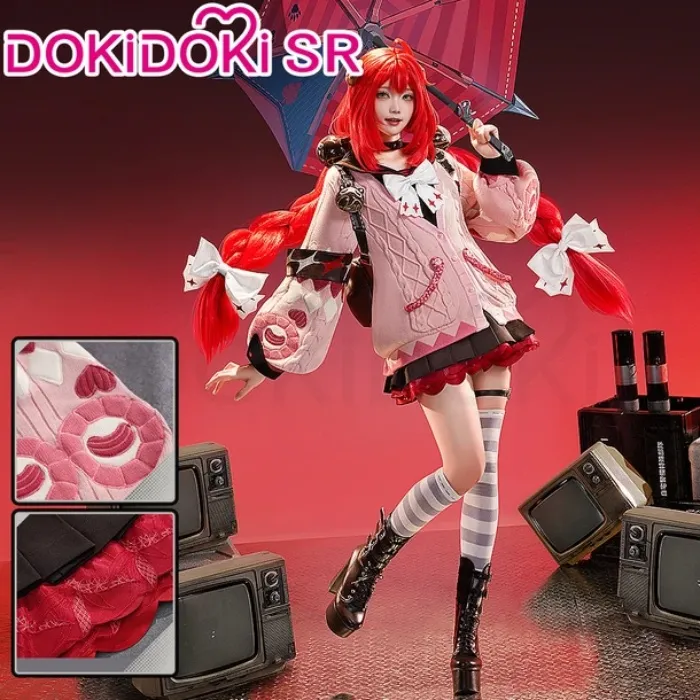 [Ready for ship] Zenless Zone Zero Yuzuha Cosplay + Wig + Shoes + Umbrella