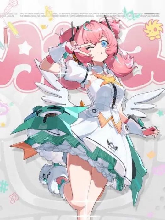 Zenless Zone Zero Cosplay Aria Cosplay + Wig + Shoes + Microphone