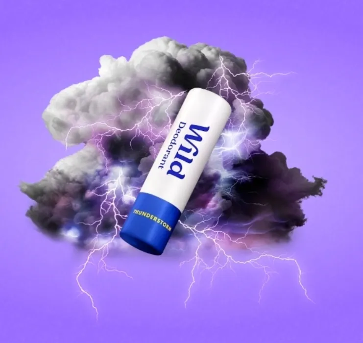 Mini Natural Deodorant | Thunderstorm Scent