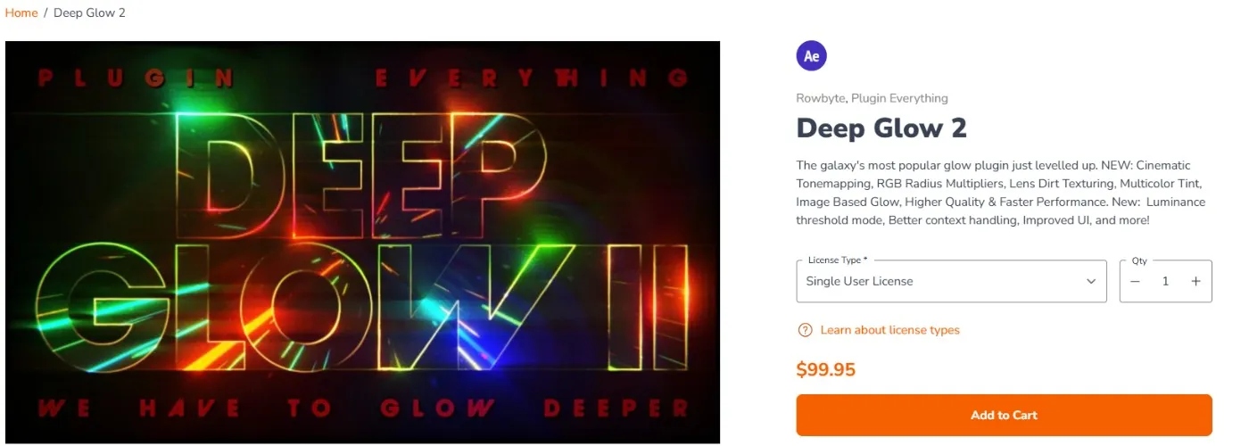 Deep Glow 2 Plugin