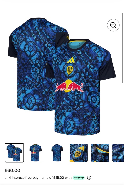 Leeds shirt :)