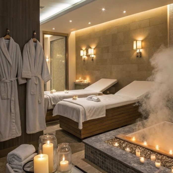 ˑ.⊹ 555 ⊹.ˑ Spa Day 