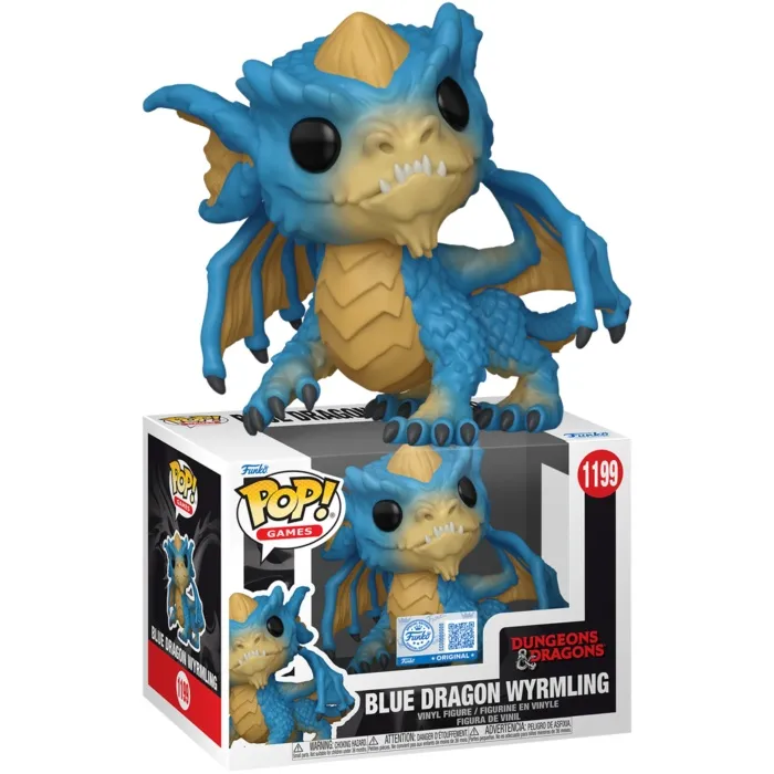 Dungeons & Dragons - Blue Dragon Wyrmling Pop! Vinyl Figure (Popcultcha Exclusive)