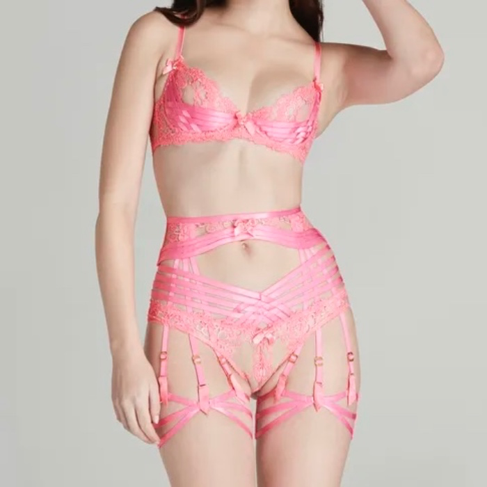 Dioni Set in Pink  By Agent Provocateur