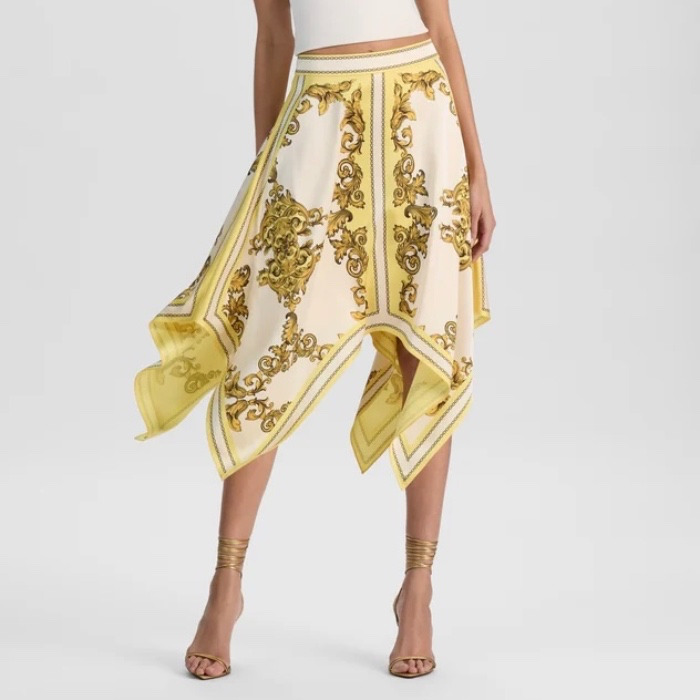Alice and Olivia DAVINA MIDI SKIRT
