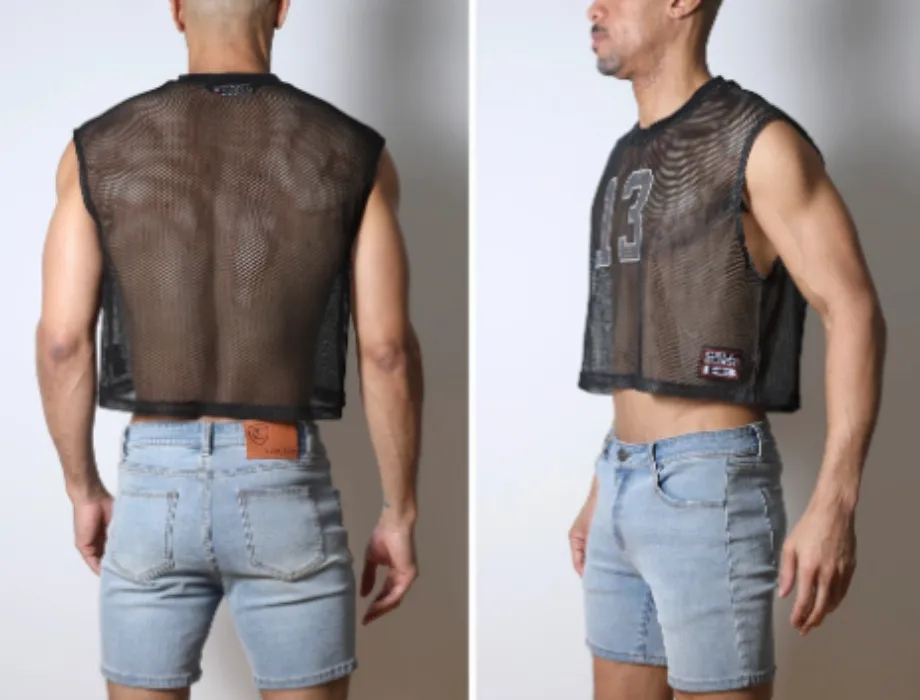 Field Goal 13 Mesh Muscle Tee