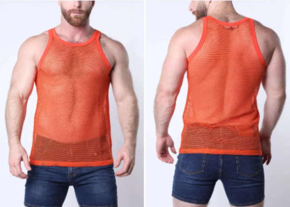 Santorini Mesh Tank Top
